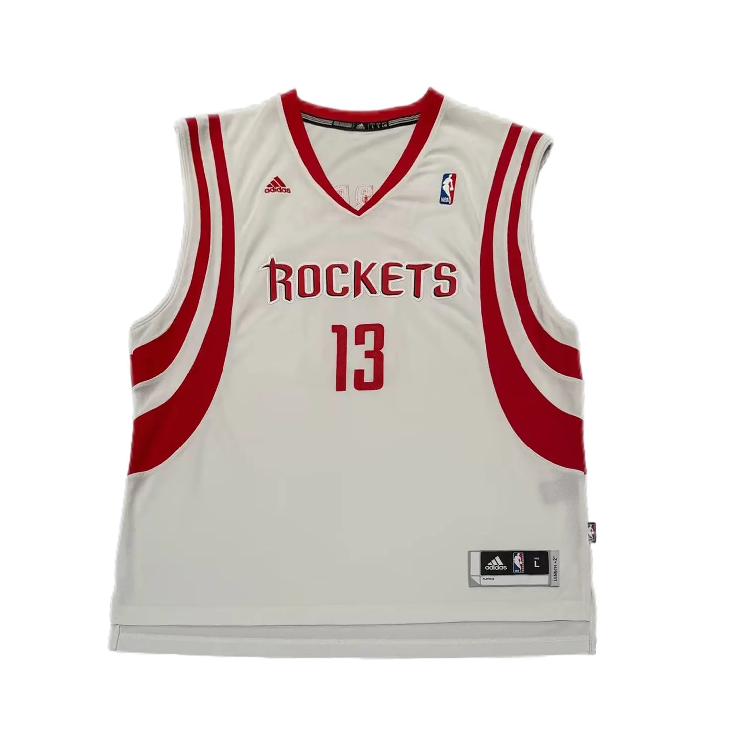 

Баскетбольная футболка Harden унисекс Adidas, белый