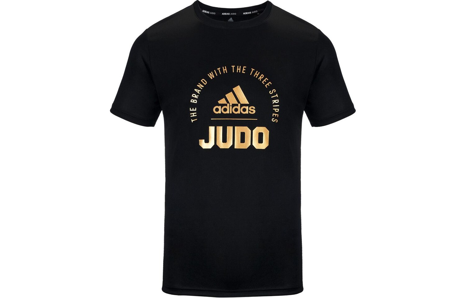

Футболка унисекс черная/золотая Adidas, черный