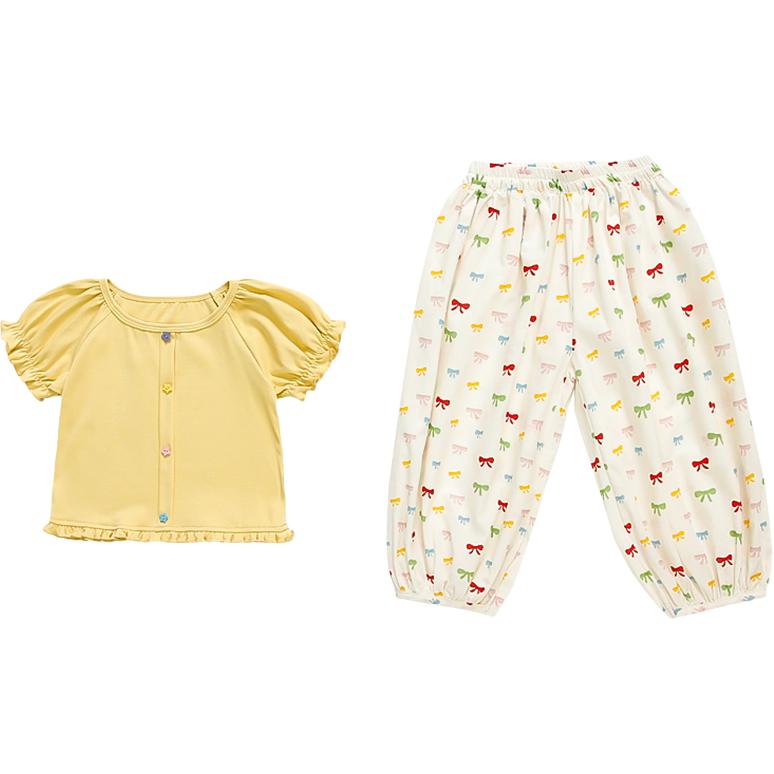 

Детский двухкомпонентный комплект с юбкой и водолазкой PROTECTCAMEL, желтый