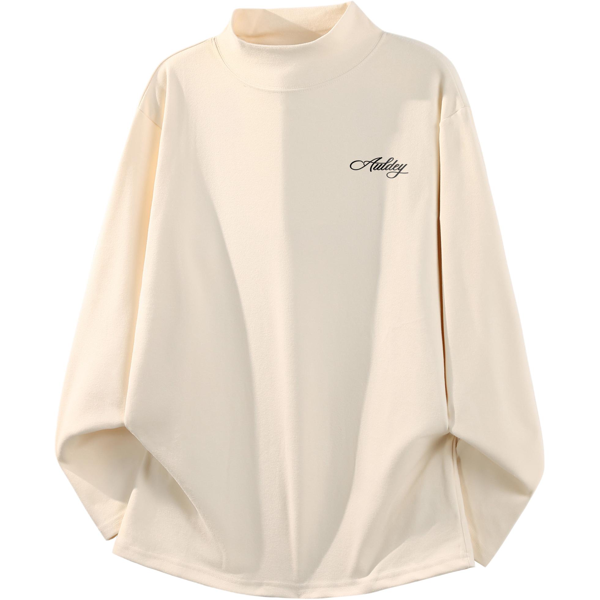 

Свитшот Unisex Half Turtleneck Moderate Heavyweight AULDEY, оранжевый