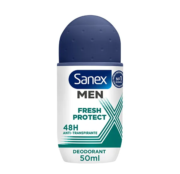 

Шариковый дезодорант мужской 48ч Fresh Protect Sanex, 50 ml