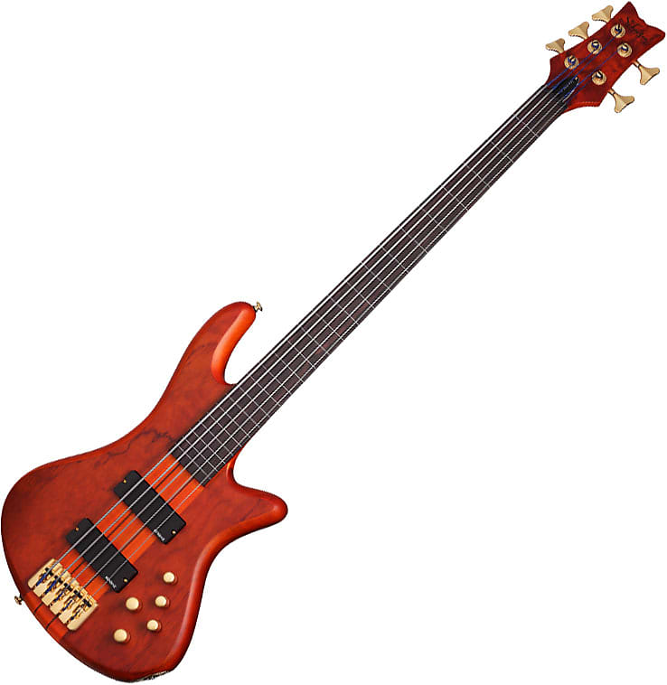 

Басс гитара Schecter Stiletto Studio-5 FL Electric Bass Honey Satin