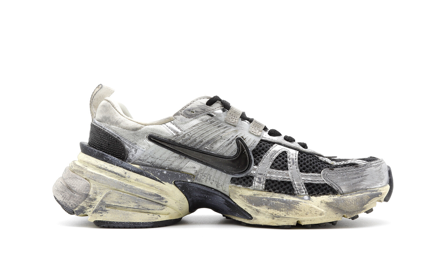 

Кроссовки Nike V2K Run Мужчины, Gray/White/Black