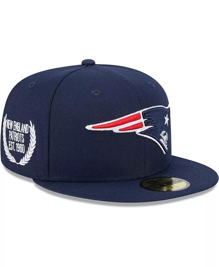 

Мужская темно-синяя кепка New England Patriots Camo Undervisor 59FIFTY Fitted Hat New Era