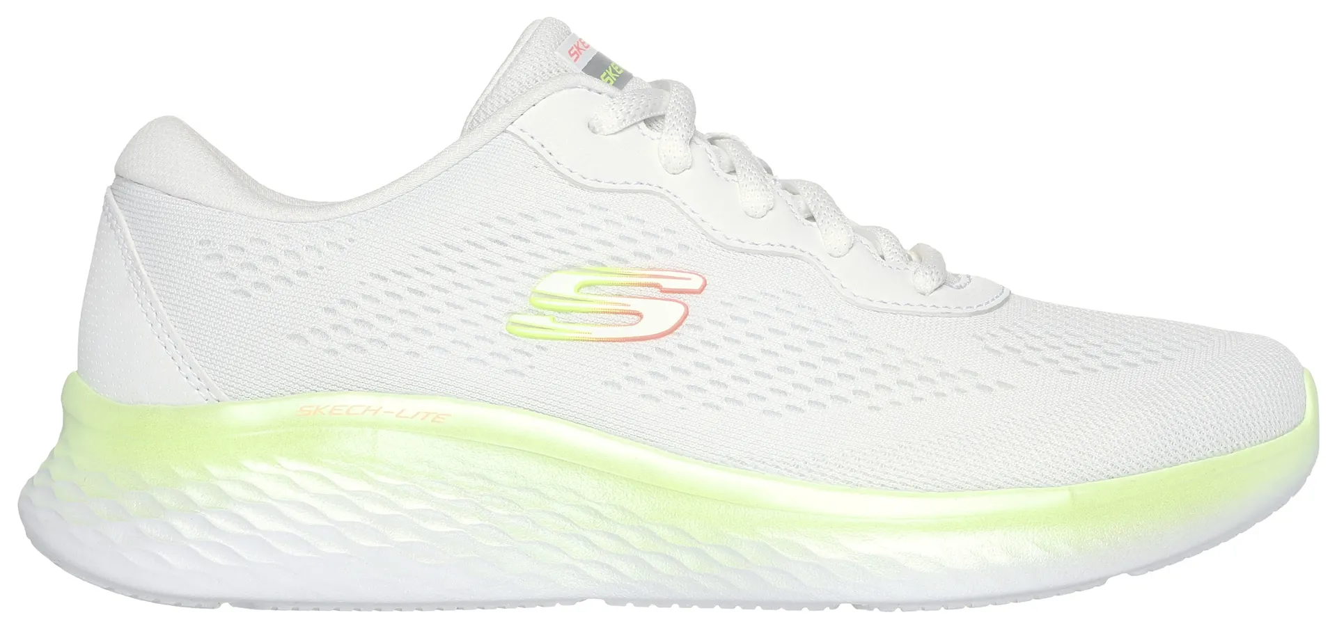 Кроссовки Skechers "SKECH-LITE PRO-STUNNING STEPS", с пеной с эффектом памяти с воздушным охлаждением, повседневная обувь, полуботинки, туфли на шнуровке, цвет Weiß-Limette — фото 3