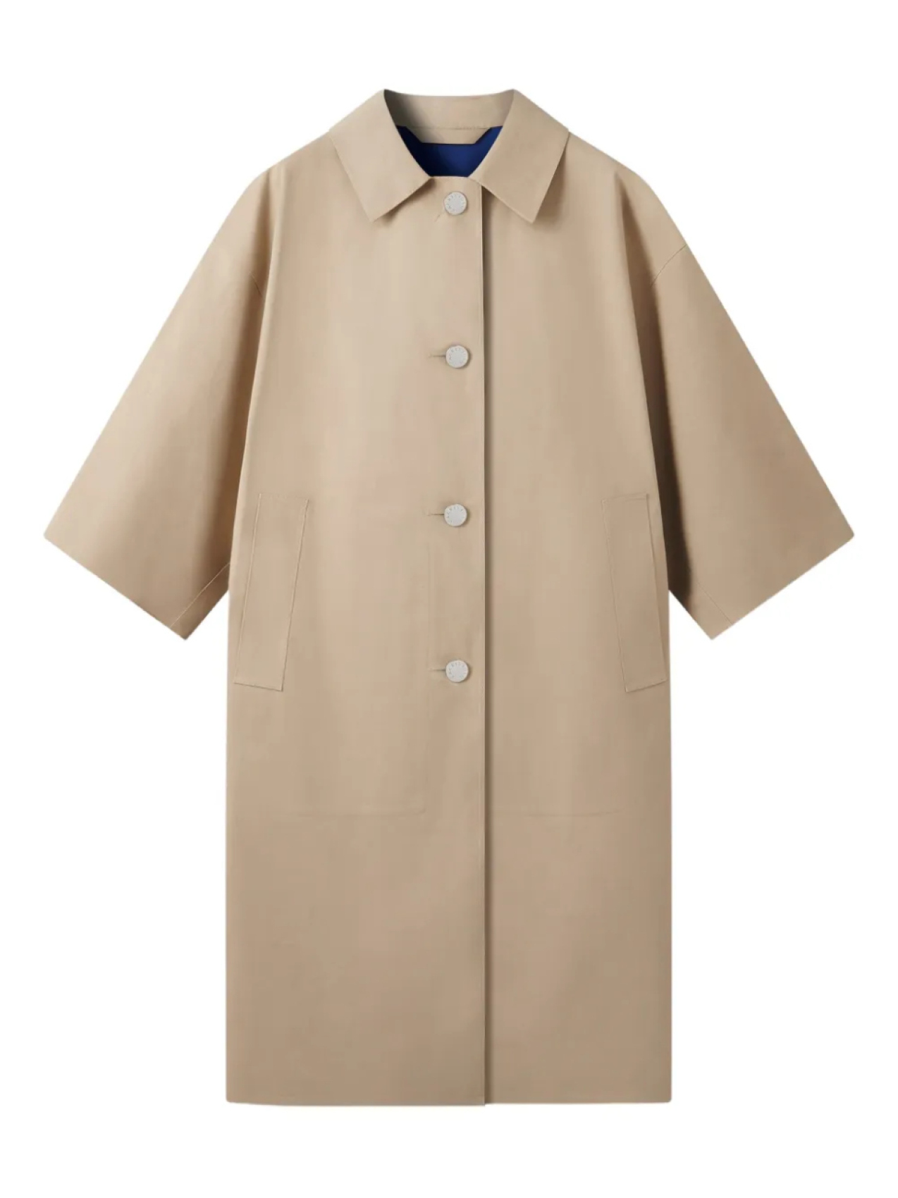 

Пальто Collin на пуговицах Mackintosh, нейтральный