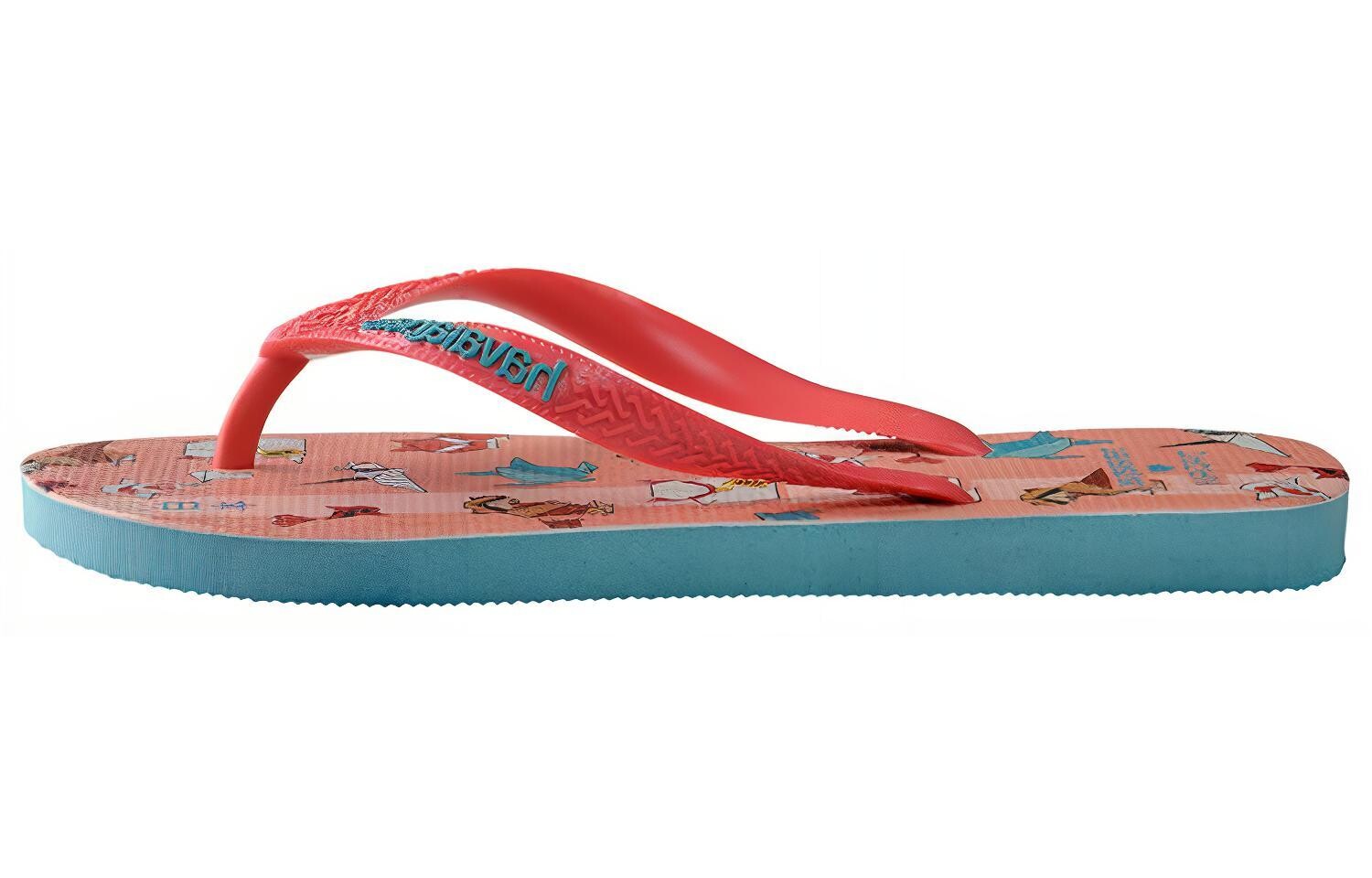 

Горка унисекс красный Havaianas