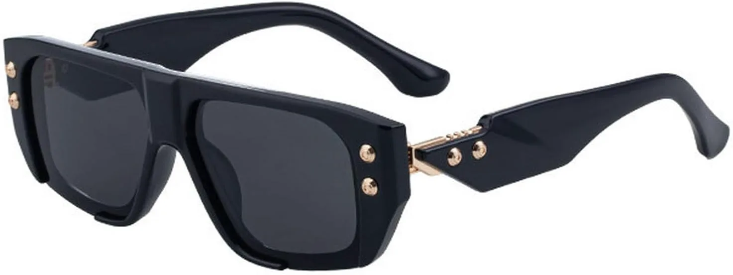 

Laureles Модные поляризованные солнцезащитные очки «кошачий глаз» для женщин и мужчин в стиле панк, с большой оправой, для вождения, с леопардовым принтом, C1