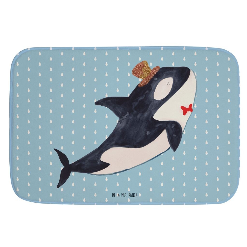 

Коврик для ванной Mr. & Mrs. Panda Цилиндр Orca - синяя пастель - подарок, коврик для душа, конфетти, коврик для ванной, коврик для ванной, вечеринка, коврик для душа, морские животные, праздник, белый