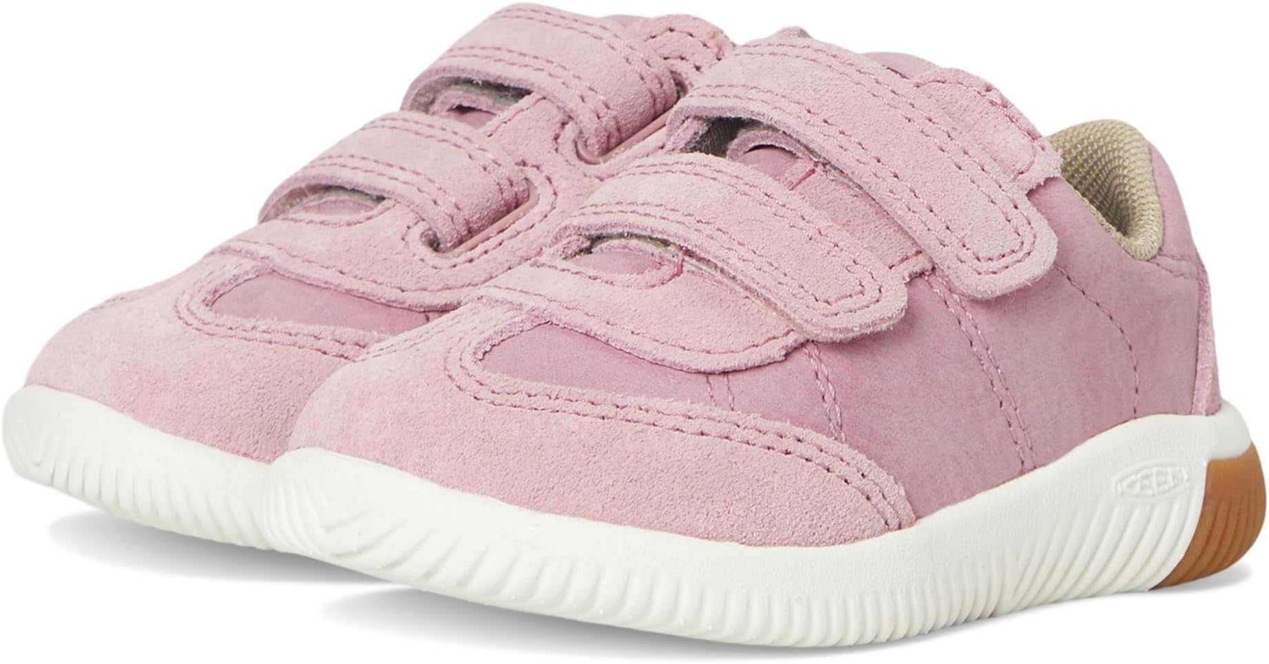 

Кроссовки KEEN Kids Knx T-toe Lightweight Double Strap Barefoot Feel Sneakers, Lilas/Star White