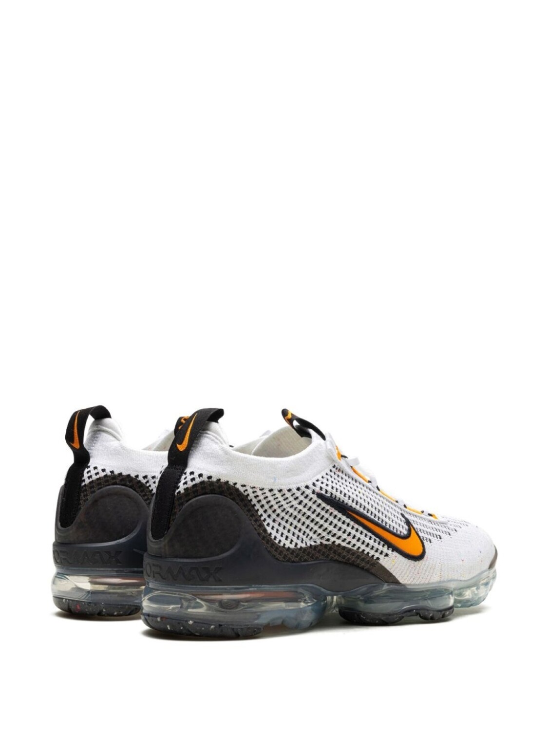 Nike кроссовки Air VaporMax 2021 Flyknit "Белый кумкват", белый — фото 3