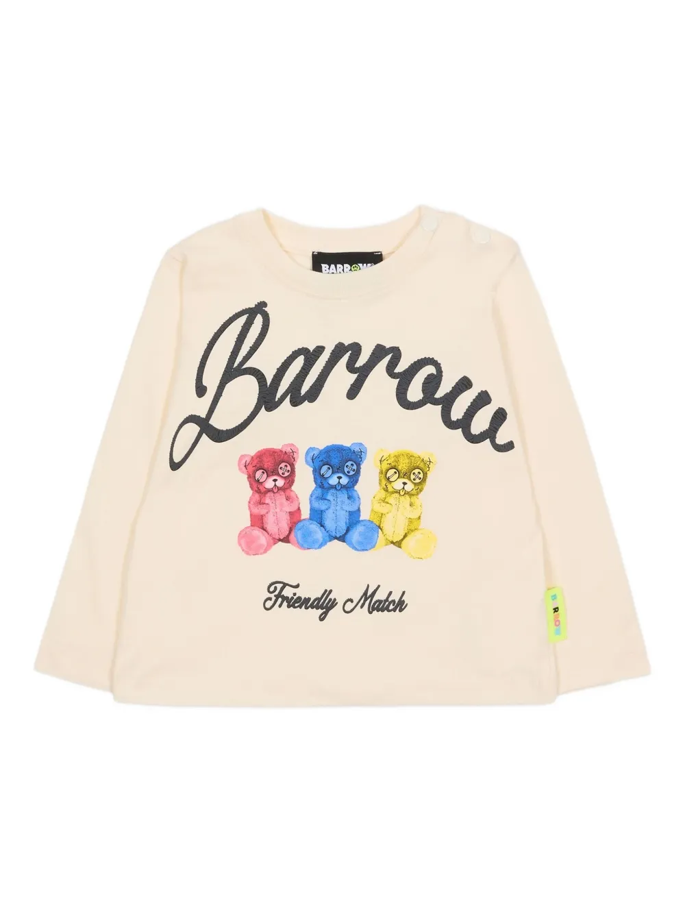 

Футболка с длинными рукавами с графическим принтом Barrow Kids, нейтральный