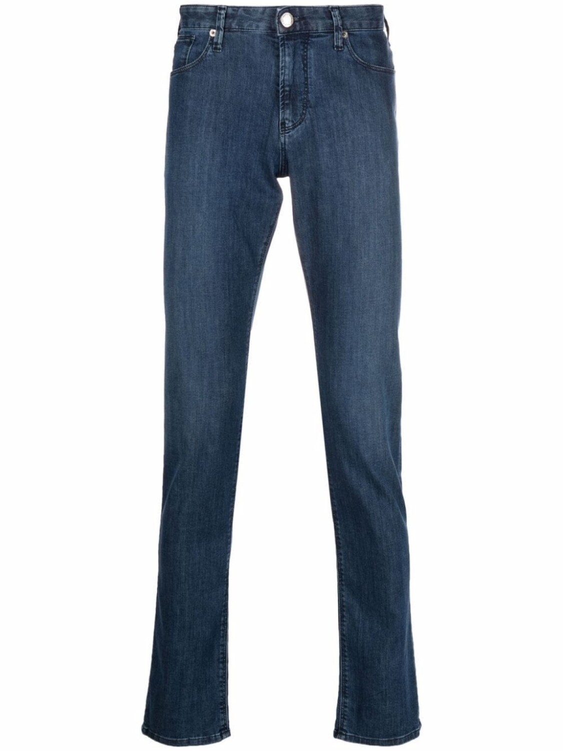 

Emporio Armani прямые джинсы, синий