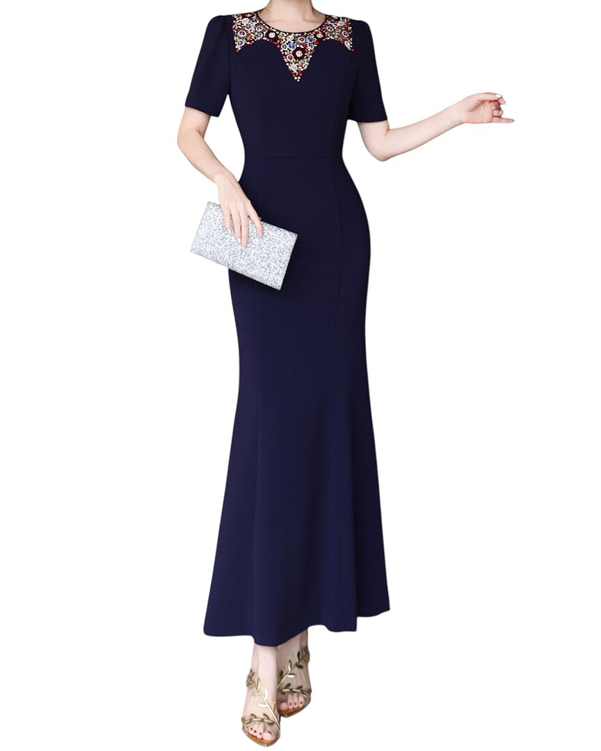 

Платье макси Lanelle Lanelle, темно-синий