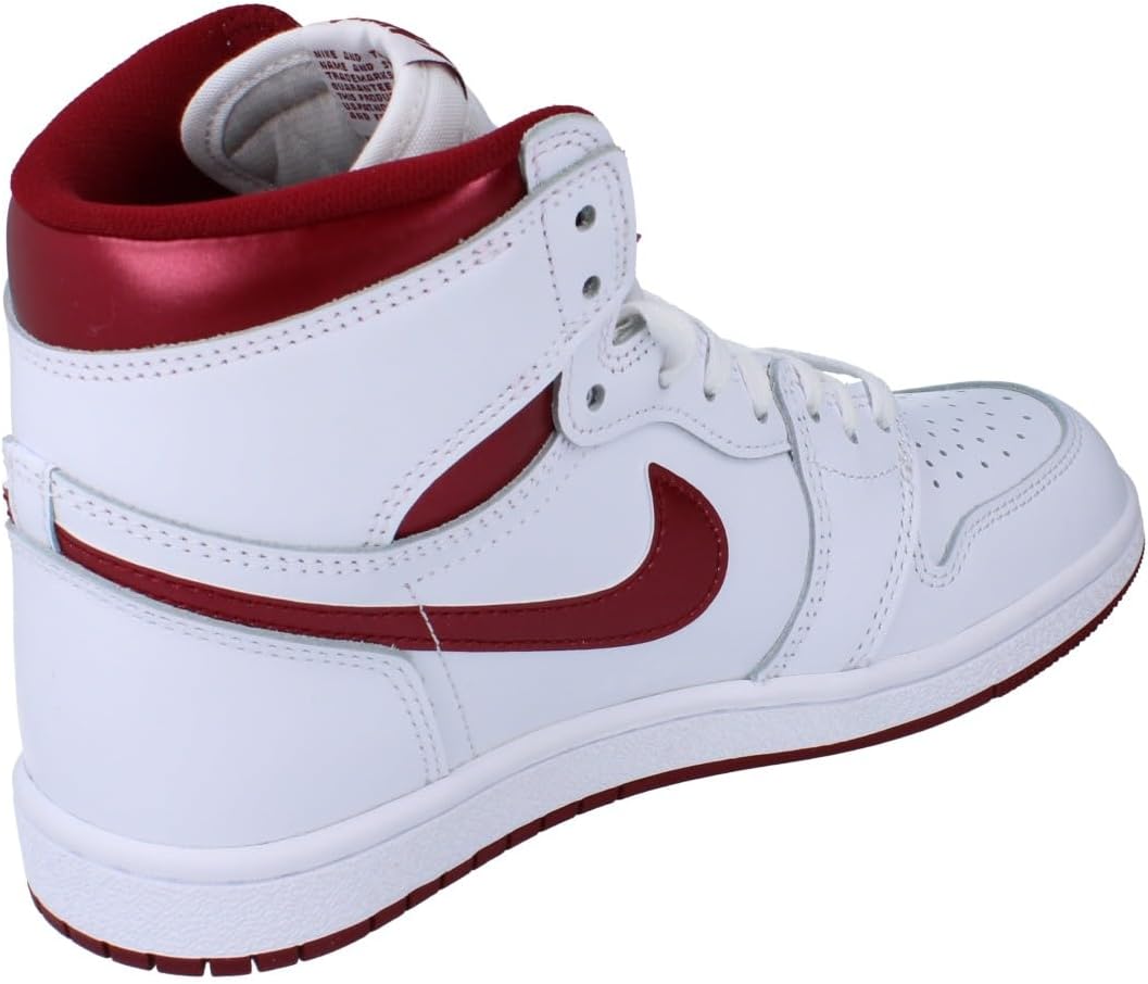 Кроссовки Air Jordan 1 High 85 Retro "Black/White" Nike, White Tea Red White 161 — фото 3