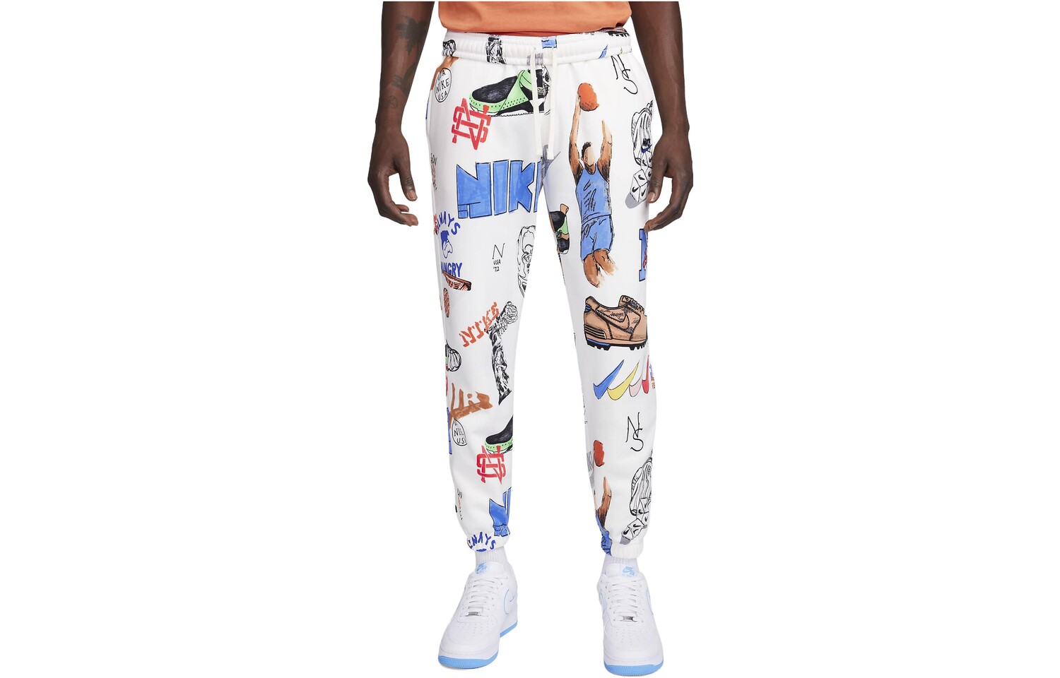 

Повседневные брюки мужские многоцветные Nike, цвет Multicolor