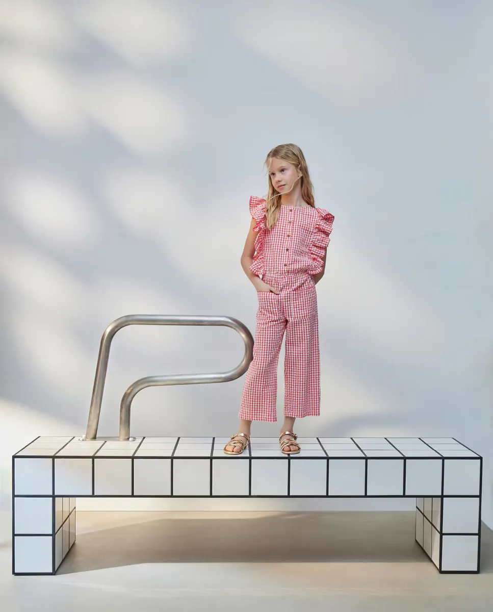 

Комбинезон для девочки Kids El Corte Inglés, красный