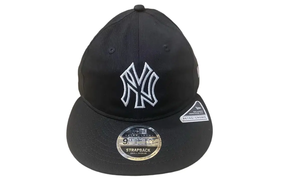 

New Era Хлопковая полиэстеровая бейсболка унисекс черная, Black