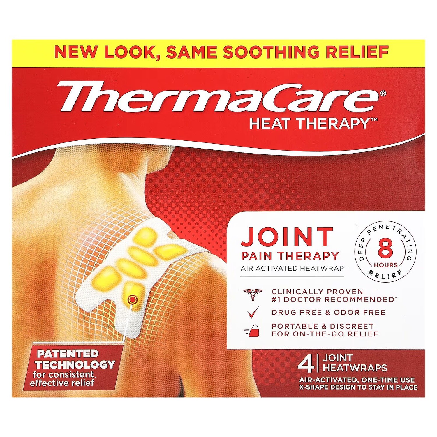 

Терапия боли в суставах, 4 тепловые обертывания для суставов Thermacare