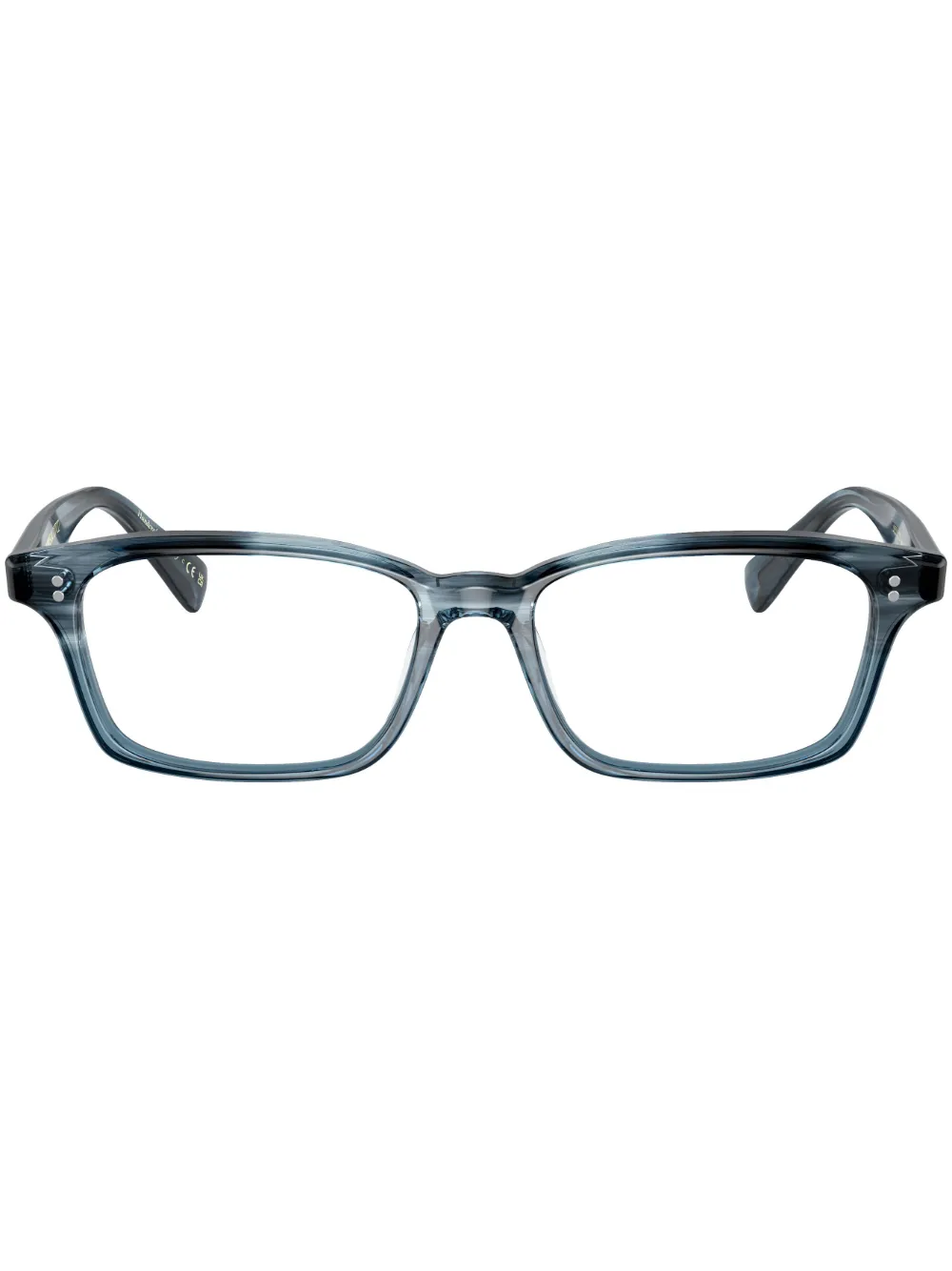 

Очки в прямоугольной оправе Oliver Peoples, синий