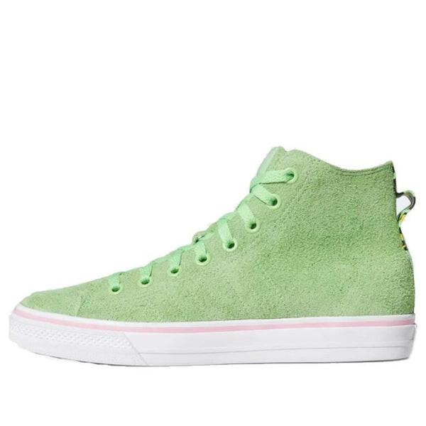 

Кроссовки nizza hi rf Adidas, зеленый