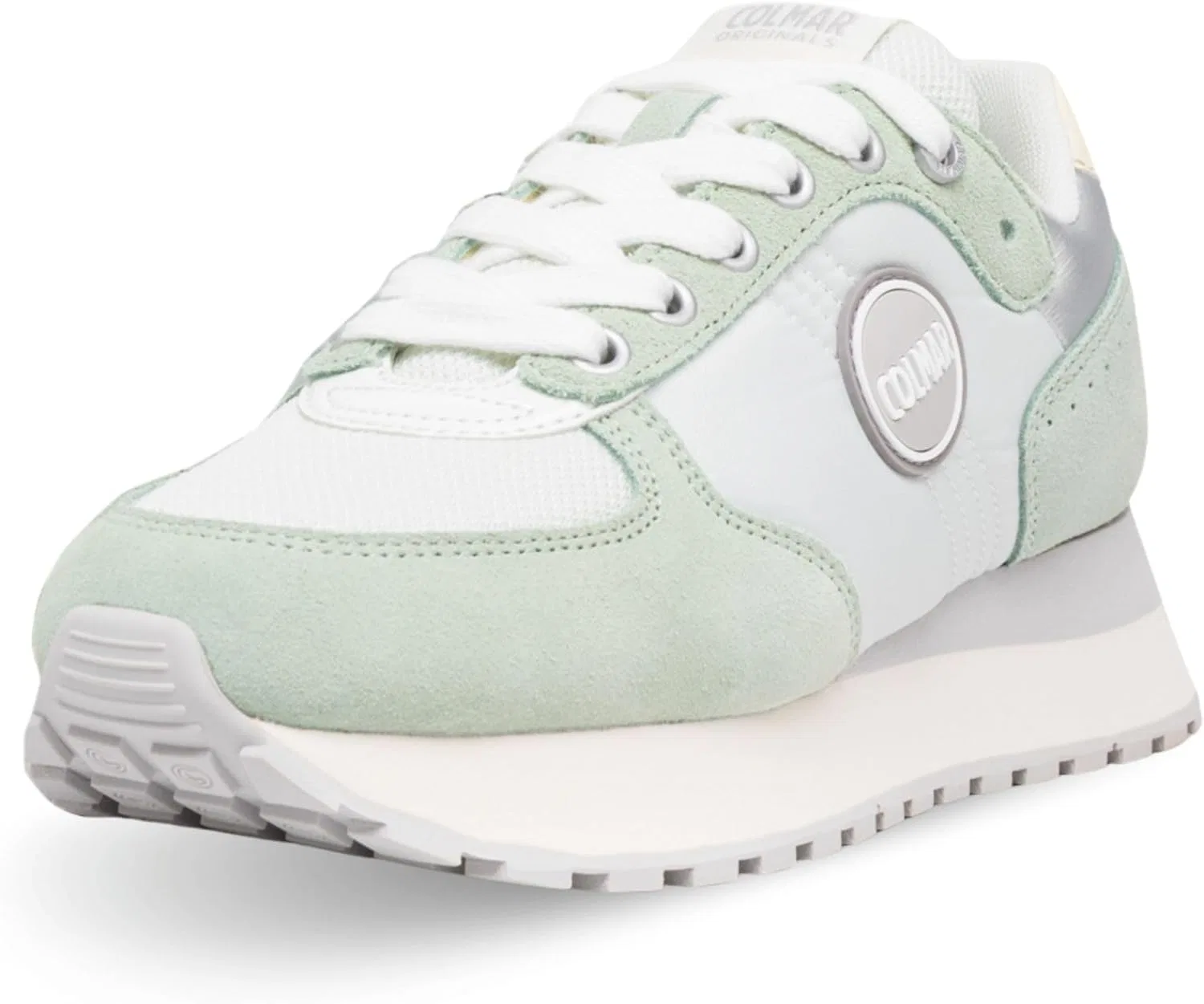 Мужские низкие кроссовки COLMAR Travis Authentic, Lt Green Gray