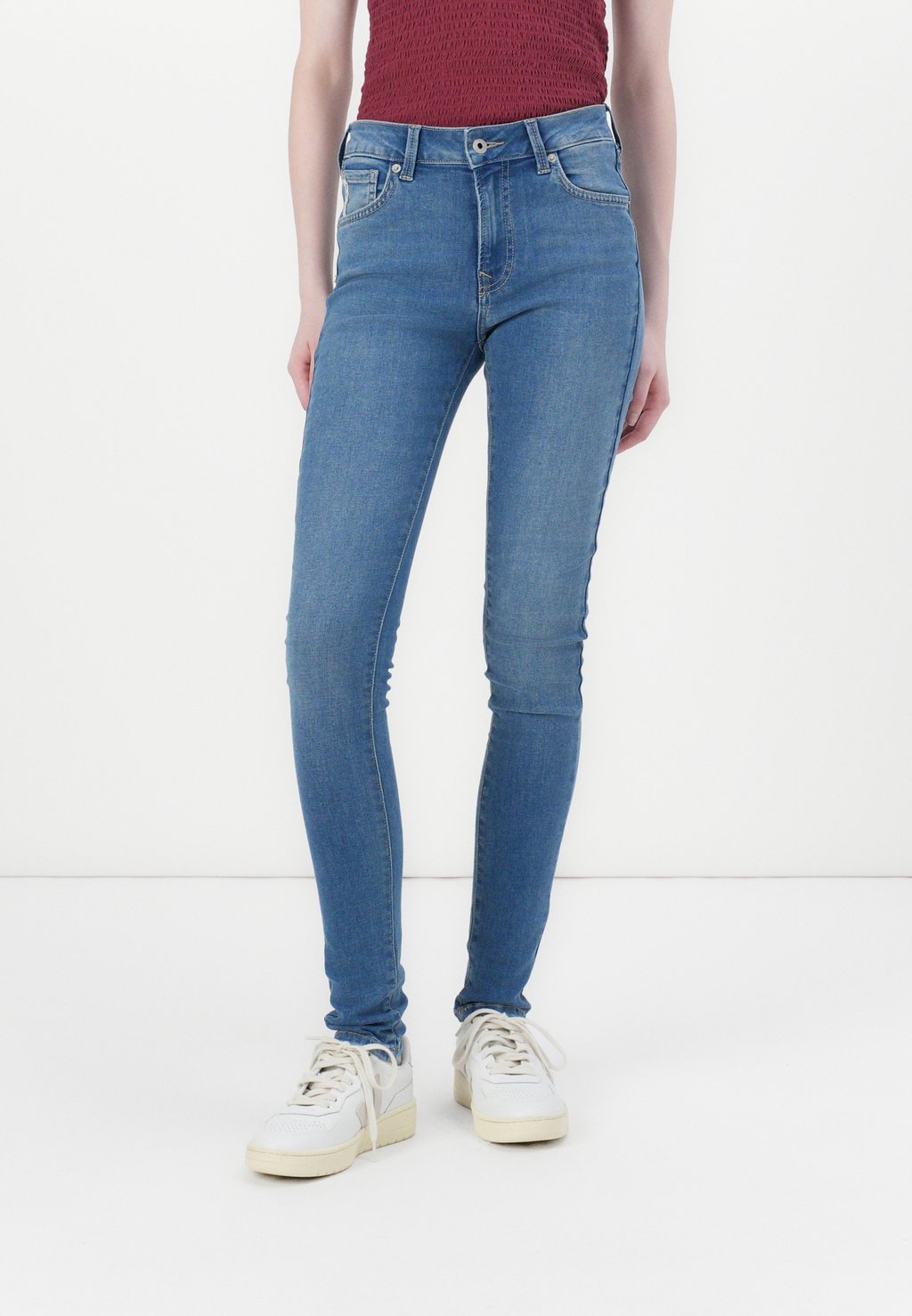 

Джинсы скинни Pepe Jeans, цвет Blue Denim