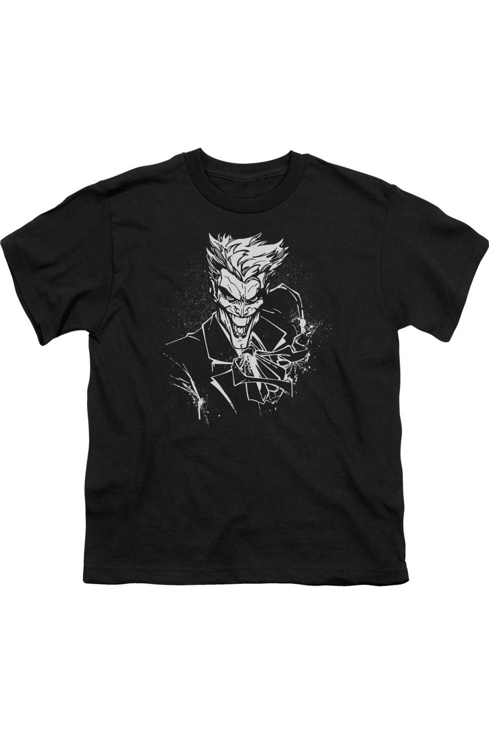 

Футболка детская Batman с принтом "Улыбка Джокера" Gildan, черный