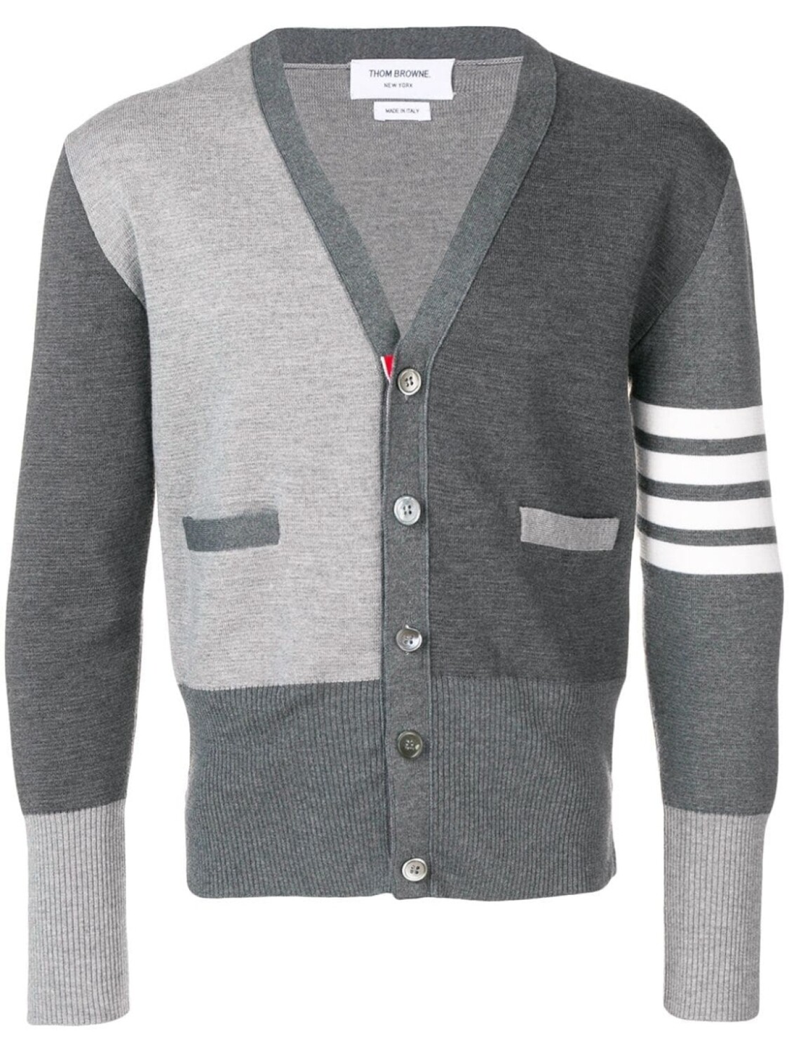 

Thom Browne кардиган Fun-Mix, серый