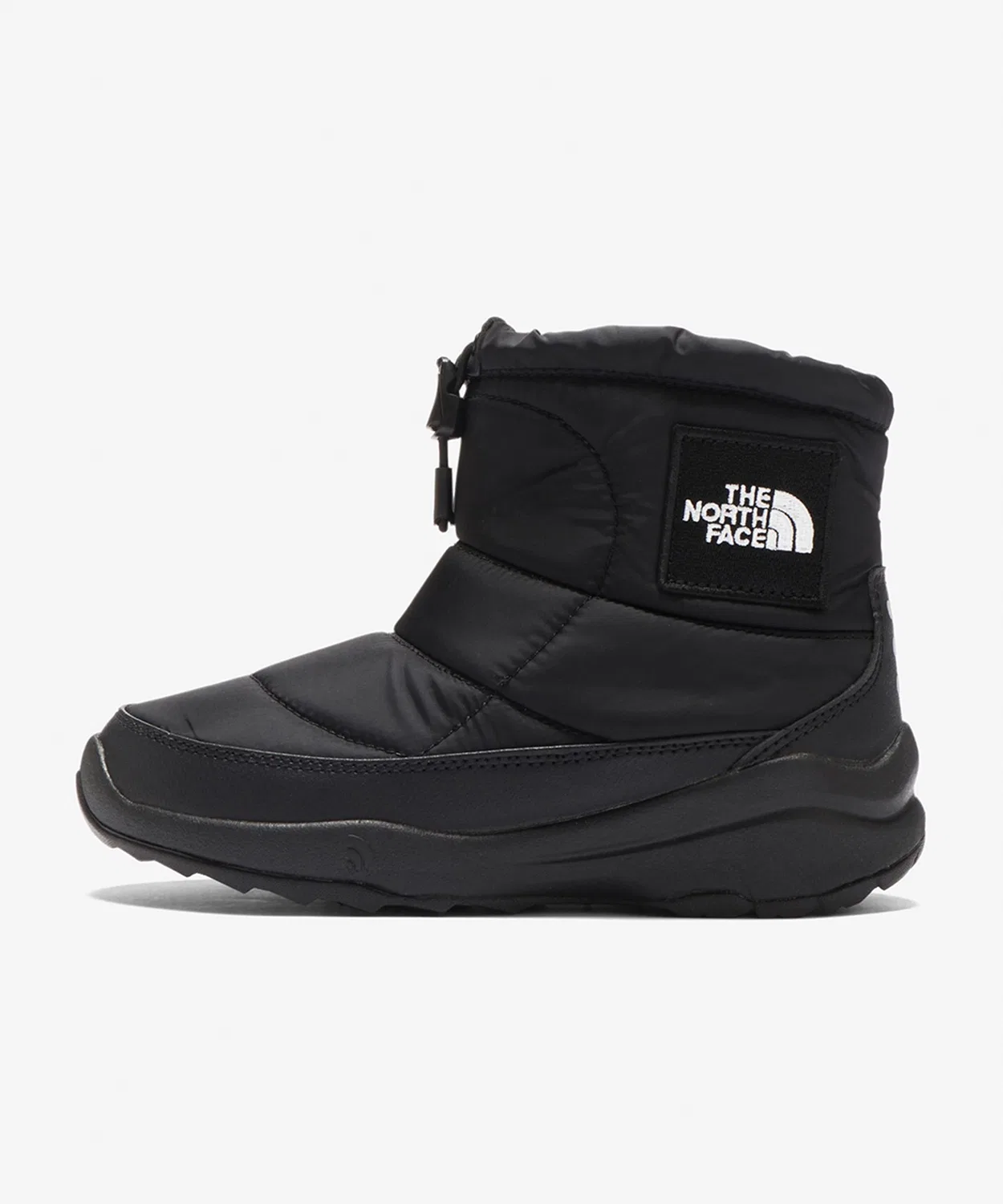 Детские ботинки The North Face Nuptse Bootie Logo Short тёмно-синие