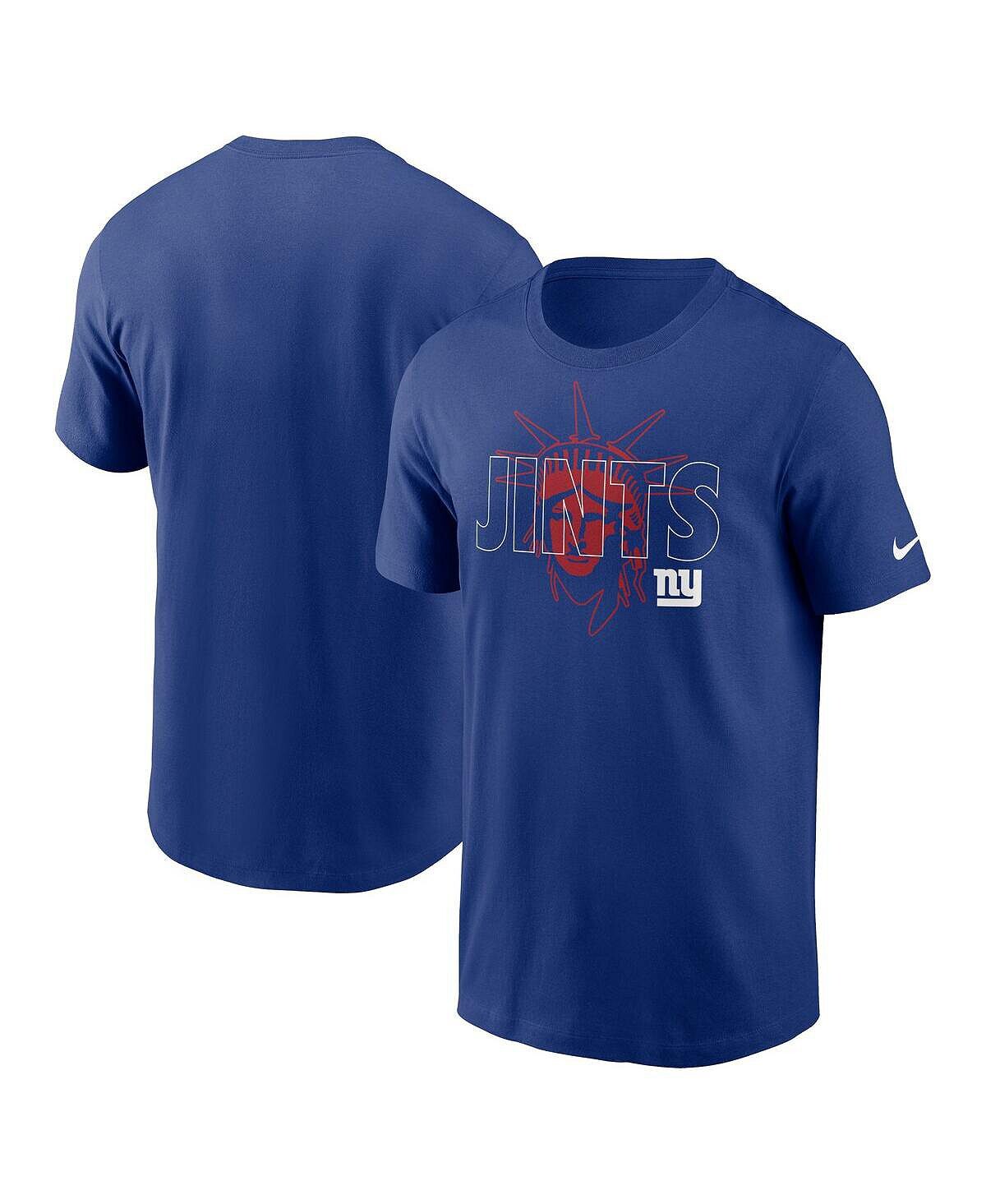 

Мужская футболка Royal New York Giants Local Essential Nike