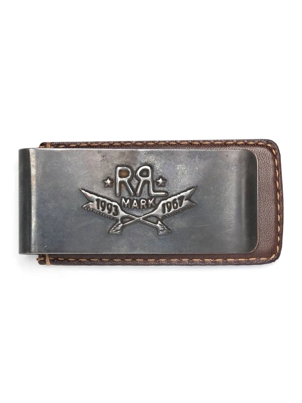 

Зажим для банкнот Western Ralph Lauren RRL, коричневый