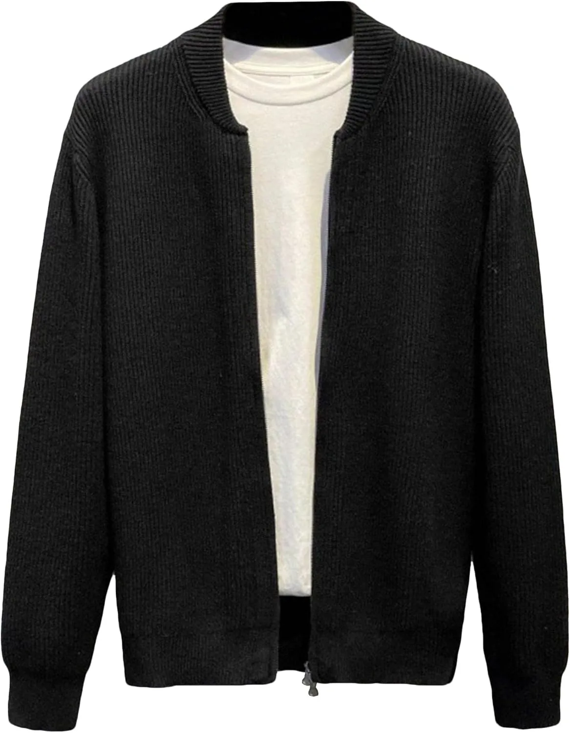 

Мужской кардиган с круглым вырезом Slim Fit