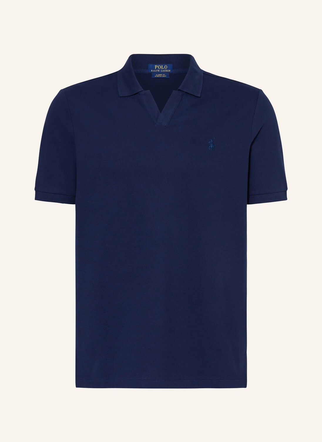 

Рубашка-Поло из пике Polo Ralph Lauren, синий