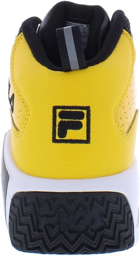 Кроссовки Fila Unisex-Child Kid's Fila Mb, черный/желтый — фото 4