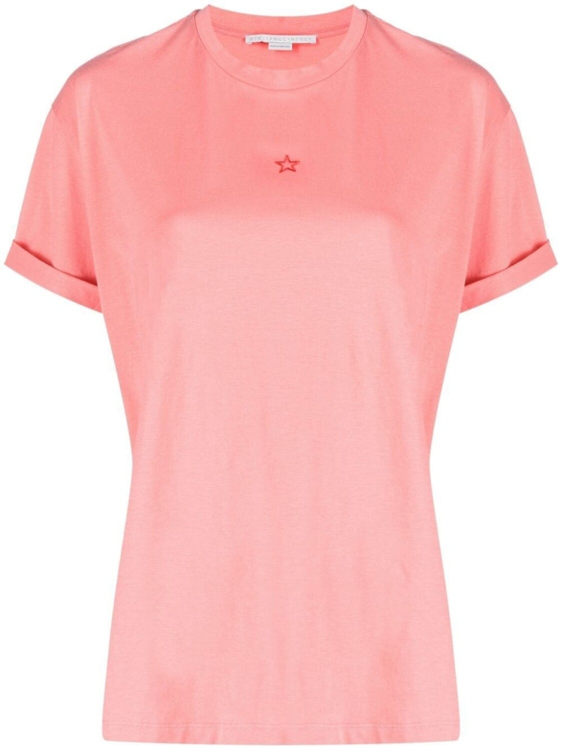 

Stella McCartney футболка с вышивкой, розовый