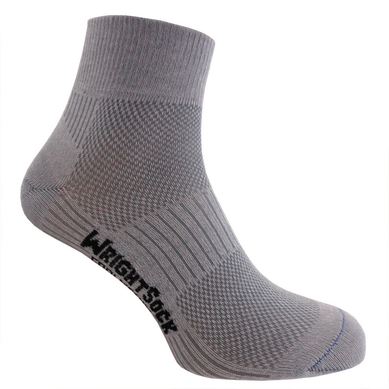 

Носки Coolmesh II в четверть Wrightsock, серый