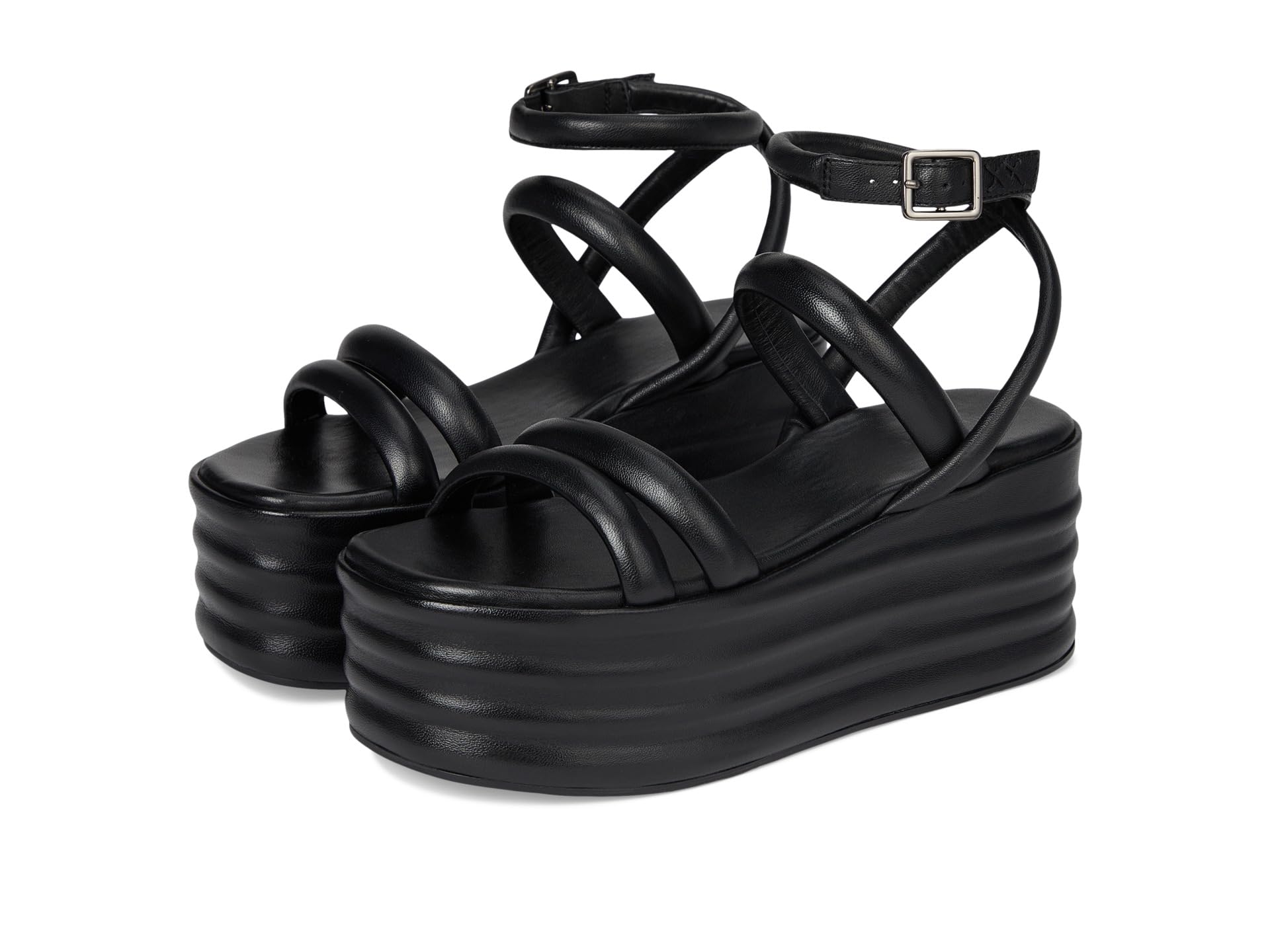 Сандалии Free People Iris Flatform, черный