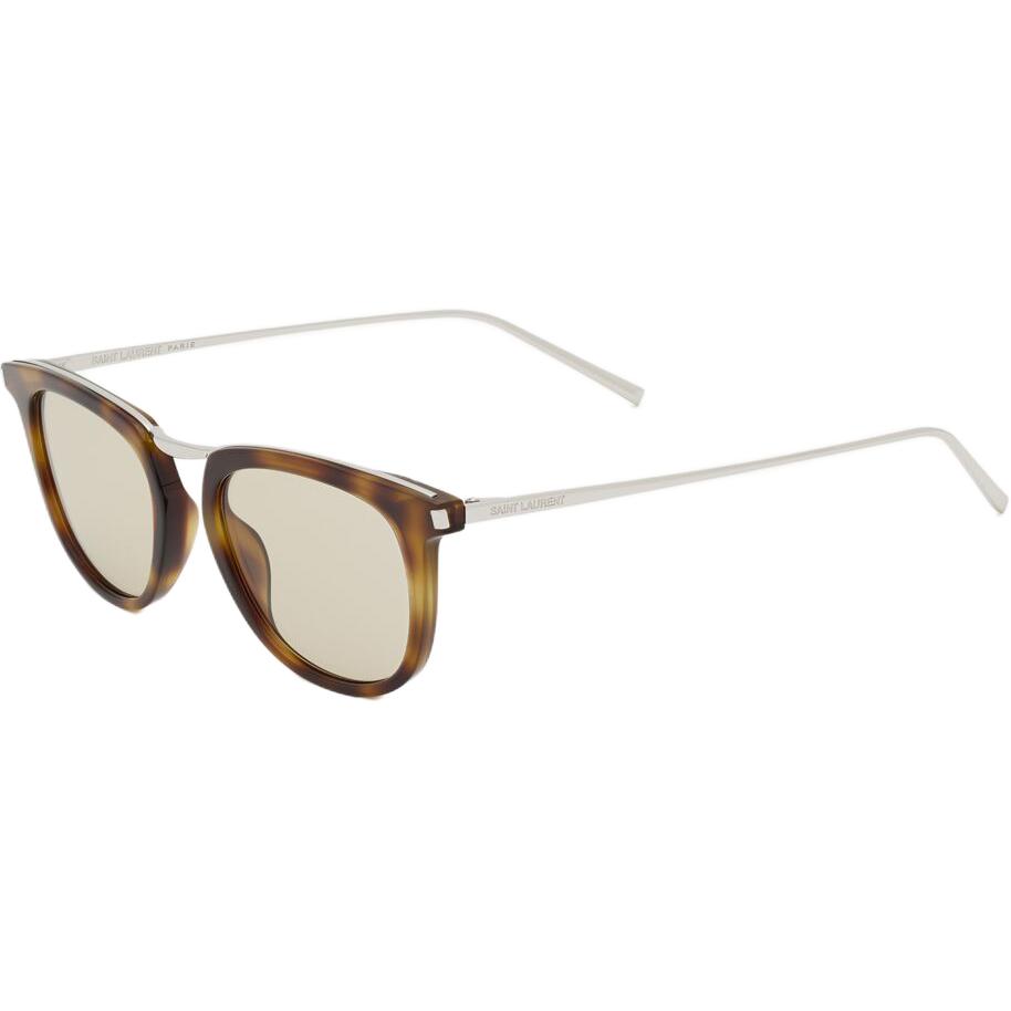 

SAINT LAURENT Солнечные очки в черепаховой оправе, Tortoiseshell