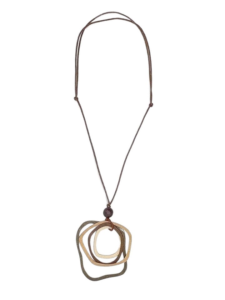 

Collezione alessandro Длинное ожерелье «Цвет» коричневого цвета