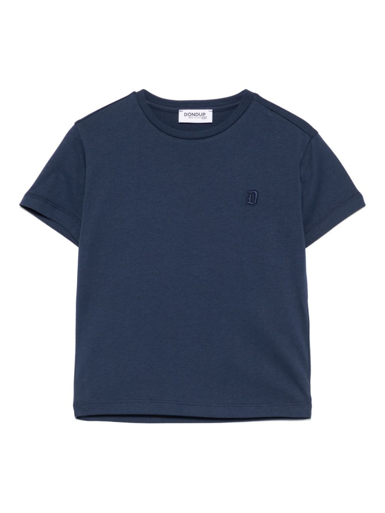 

DONDUP KIDS футболка с вышитым логотипом, синий