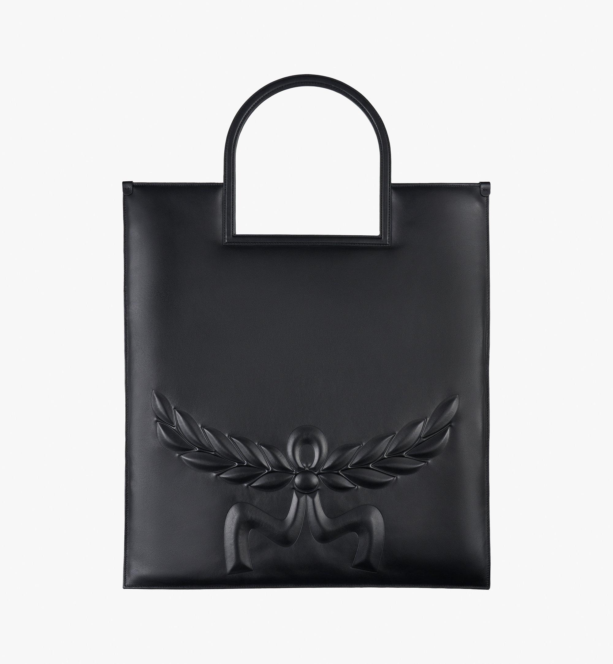 

Сумка-тоут Aren Fold из кожи Mega Laurel MCM, черный
