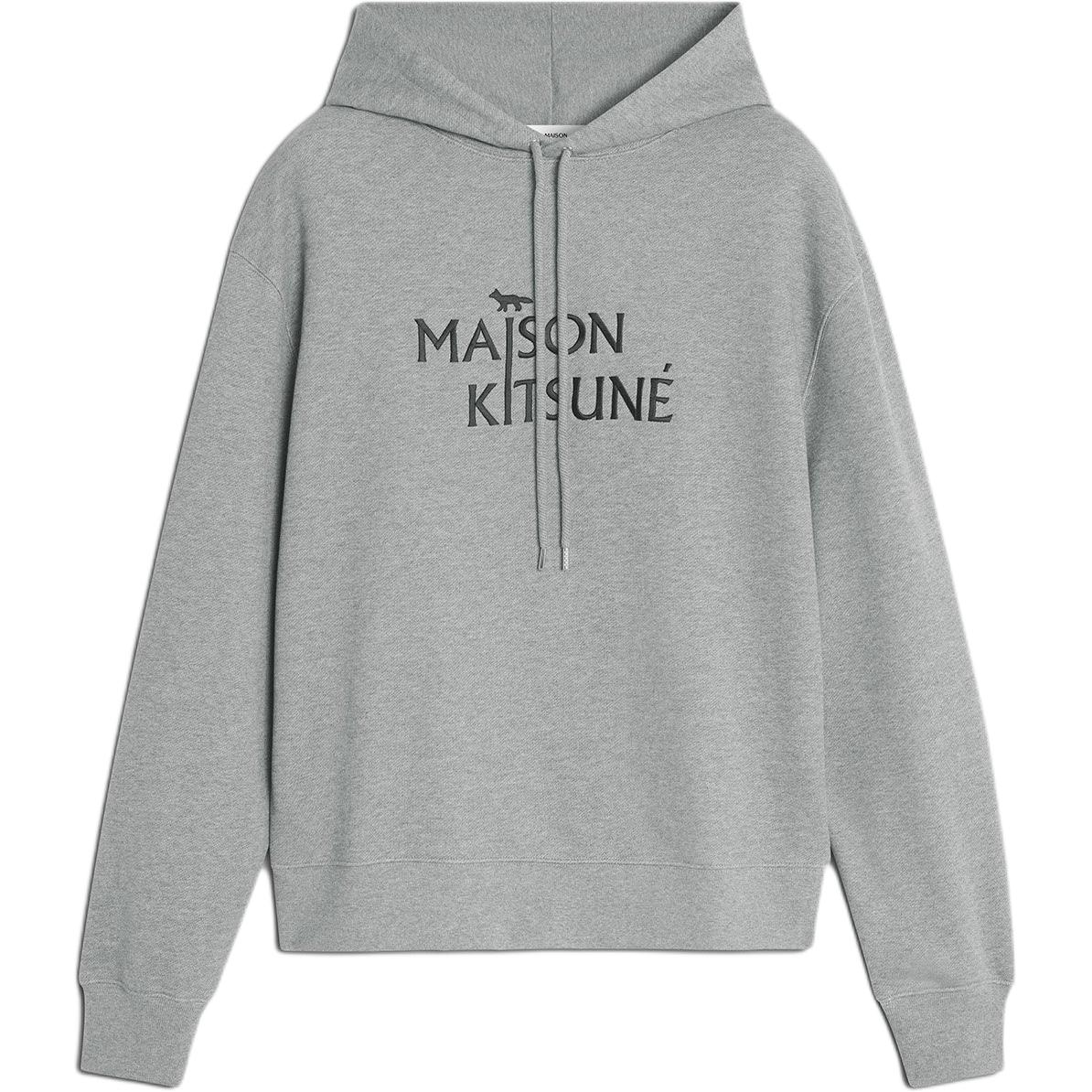 

Толстовка с вышитым логотипом Maison Kitsuné Maison Kitsune, серый