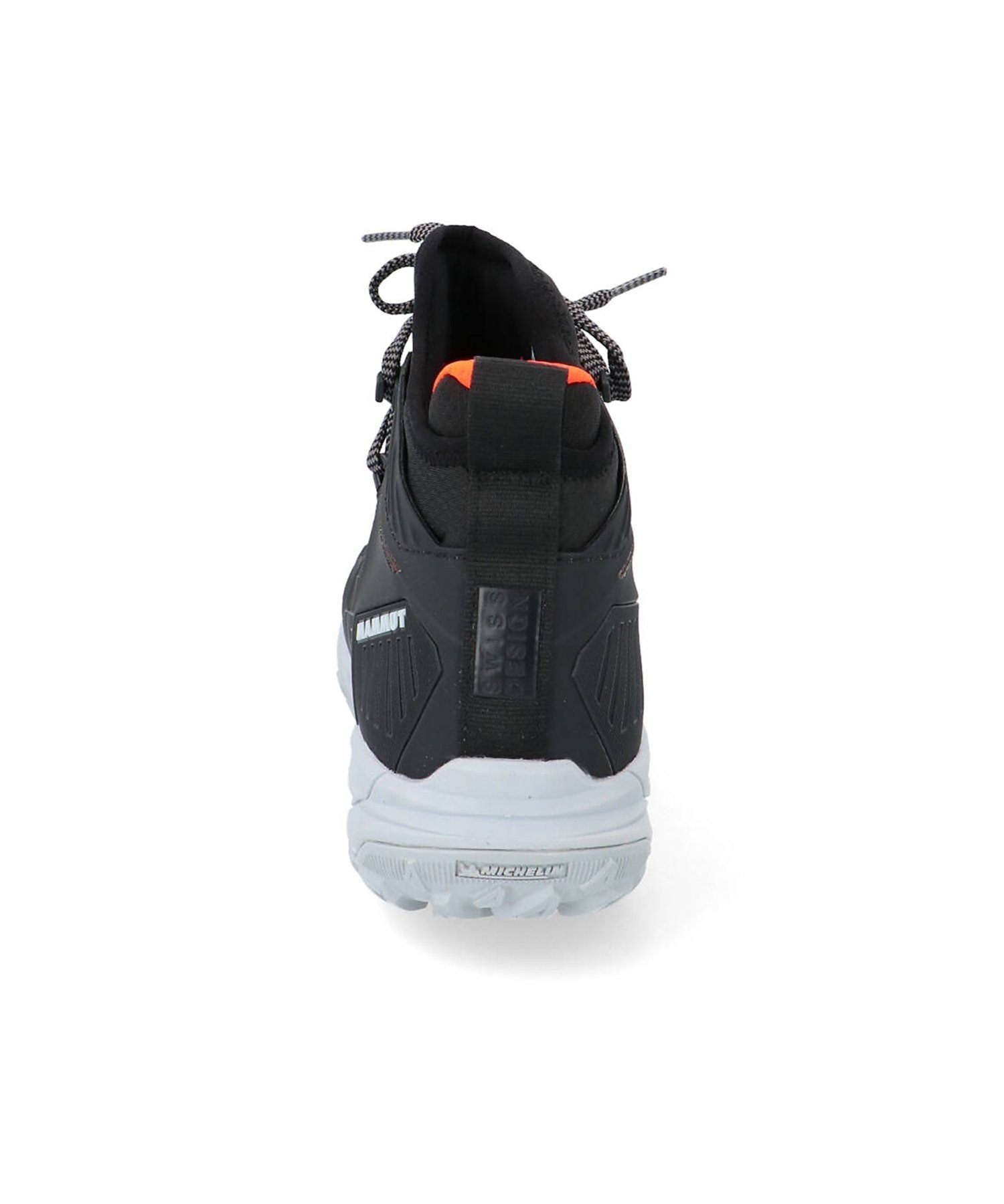 Мужские кроссовки MAMMUT Saentis Pro WP, Black-Vibrantorange — фото 4