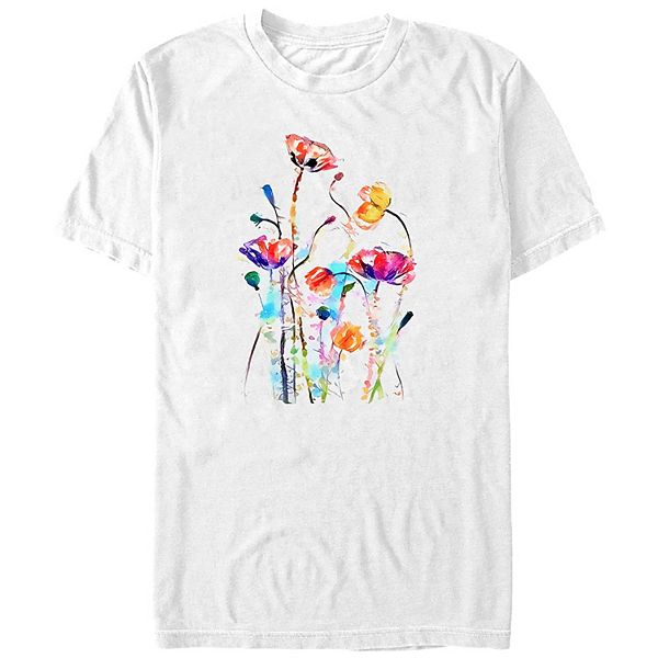 

Футболка с ярким цветочным принтом Big & tall Licensed Character