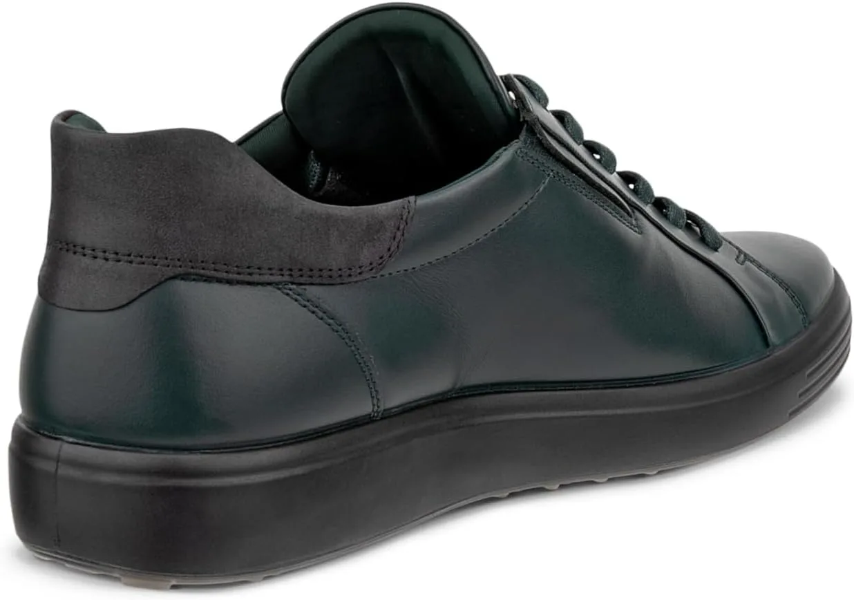 Мужские низкие кроссовки ECCO Soft 7, черный — фото 3