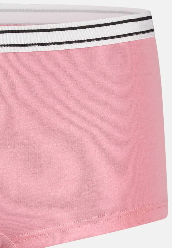95/5 хлопок, 9 шт. в упаковке, короткие шорты-хипстеры Schiesser, Pink — фото 2