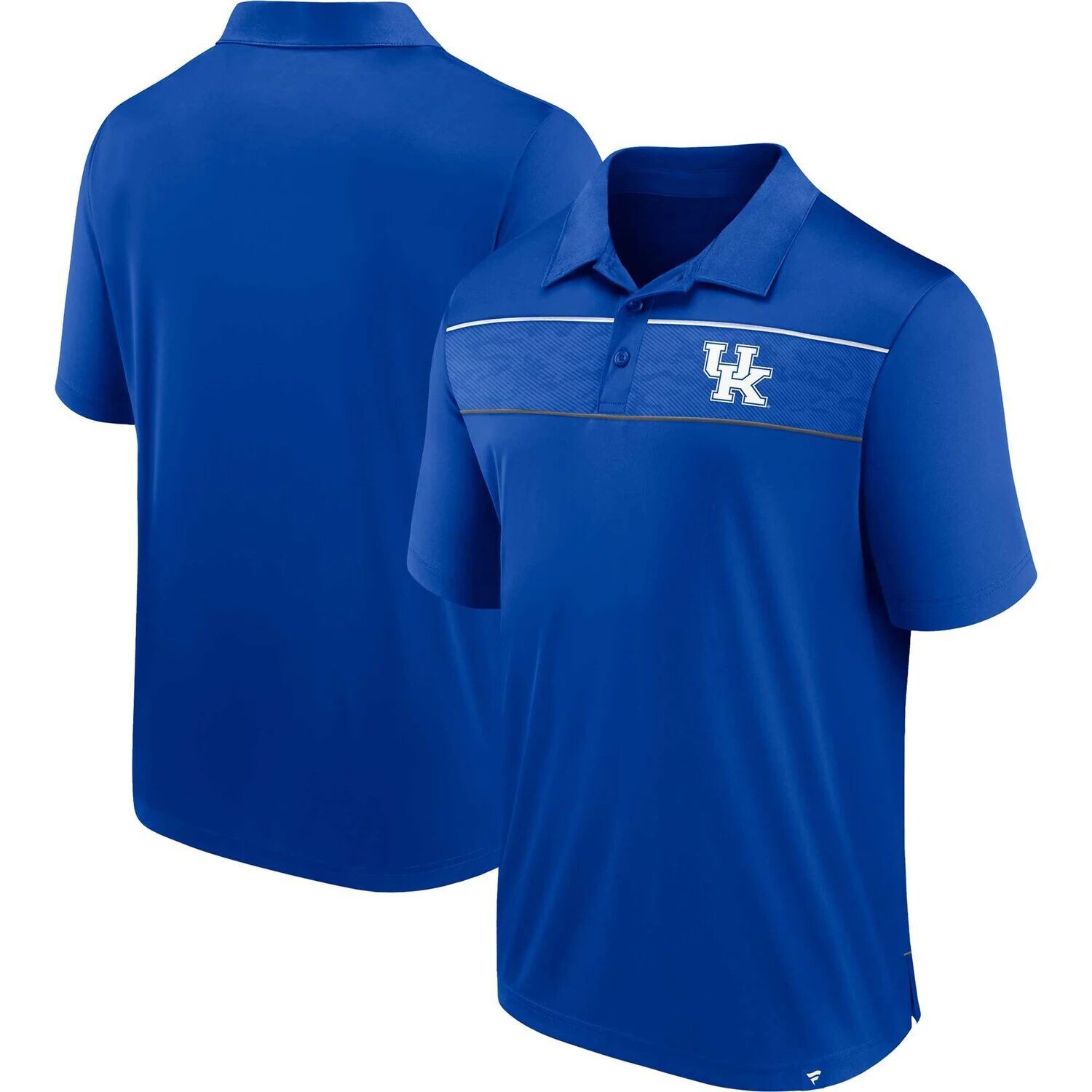 

Мужская фирменная футболка-поло Defender Royal Kentucky Wildcats Fanatics