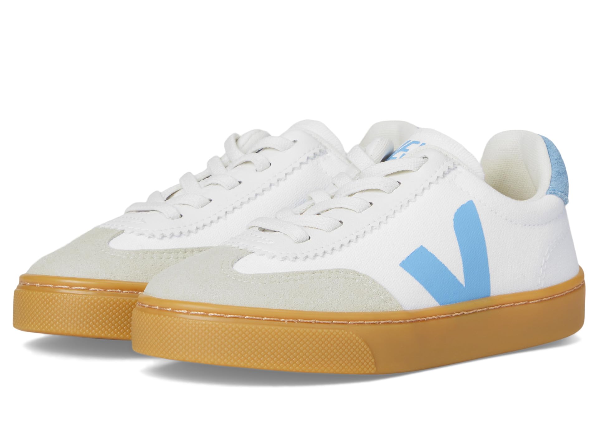 

Кроссовки VEJA Kids Small Volley Canvas, цвет White/Aqua