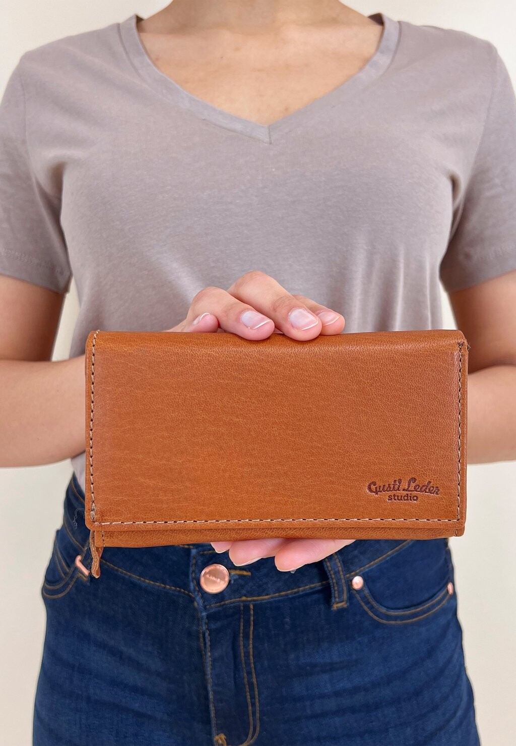 

Кошелек GEMMA Gusti Leder, цвет hazelnut